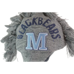 Maine Black Bears NCAA Mohawk-Style Gray Winter Beanie