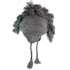 Maine Black Bears NCAA Mohawk-Style Gray Winter Beanie