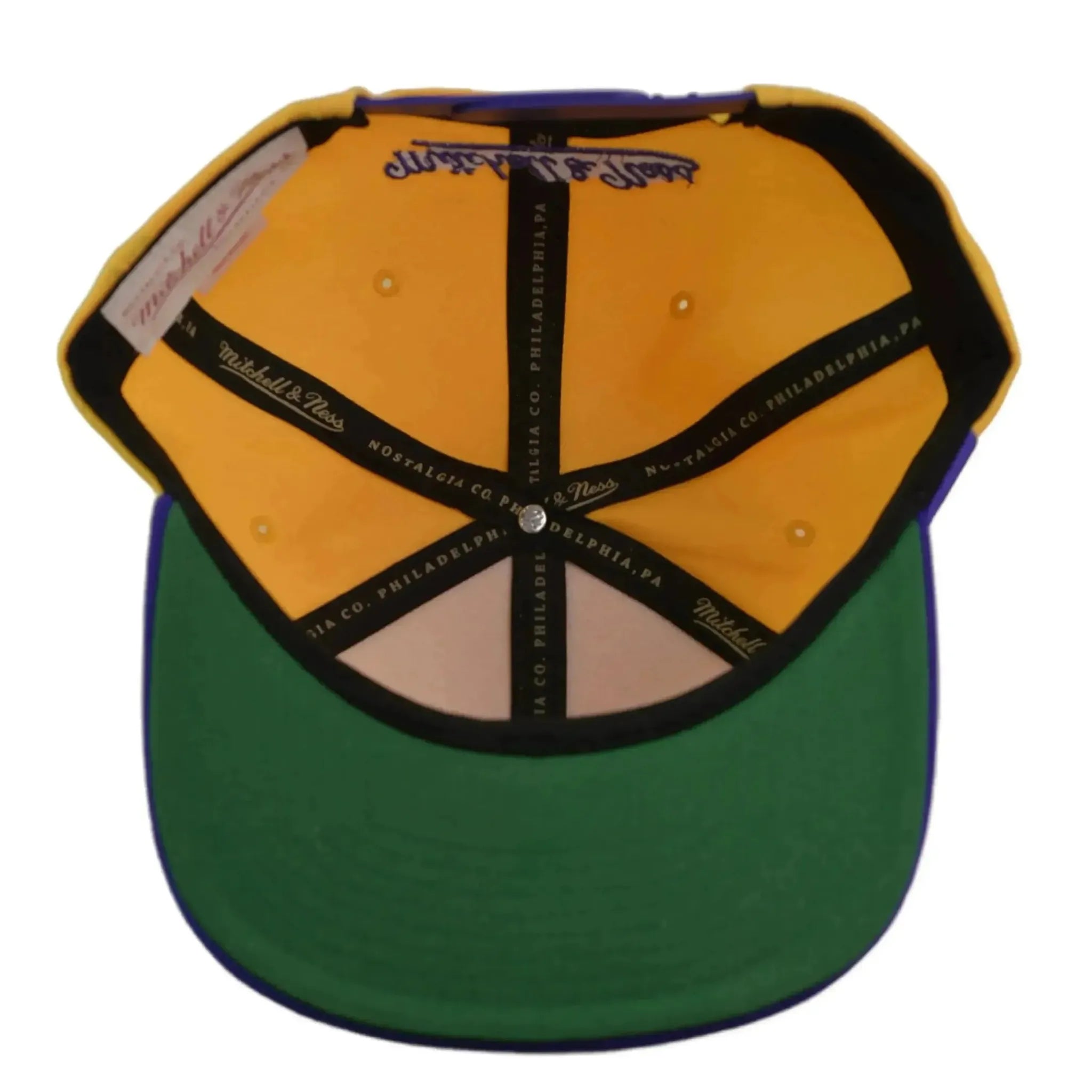 Los Angeles Lakers Mitchell & Ness Sharktooth Snapback Hat – NBA Classic