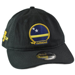 Curacao Gold Cup Concacaf International Football Team Black Relaxed Fit Soccer Hat