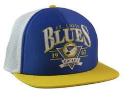 St. Louis Blues Fanatics NHL Team Foam Trucker Hat – Blue & Gold