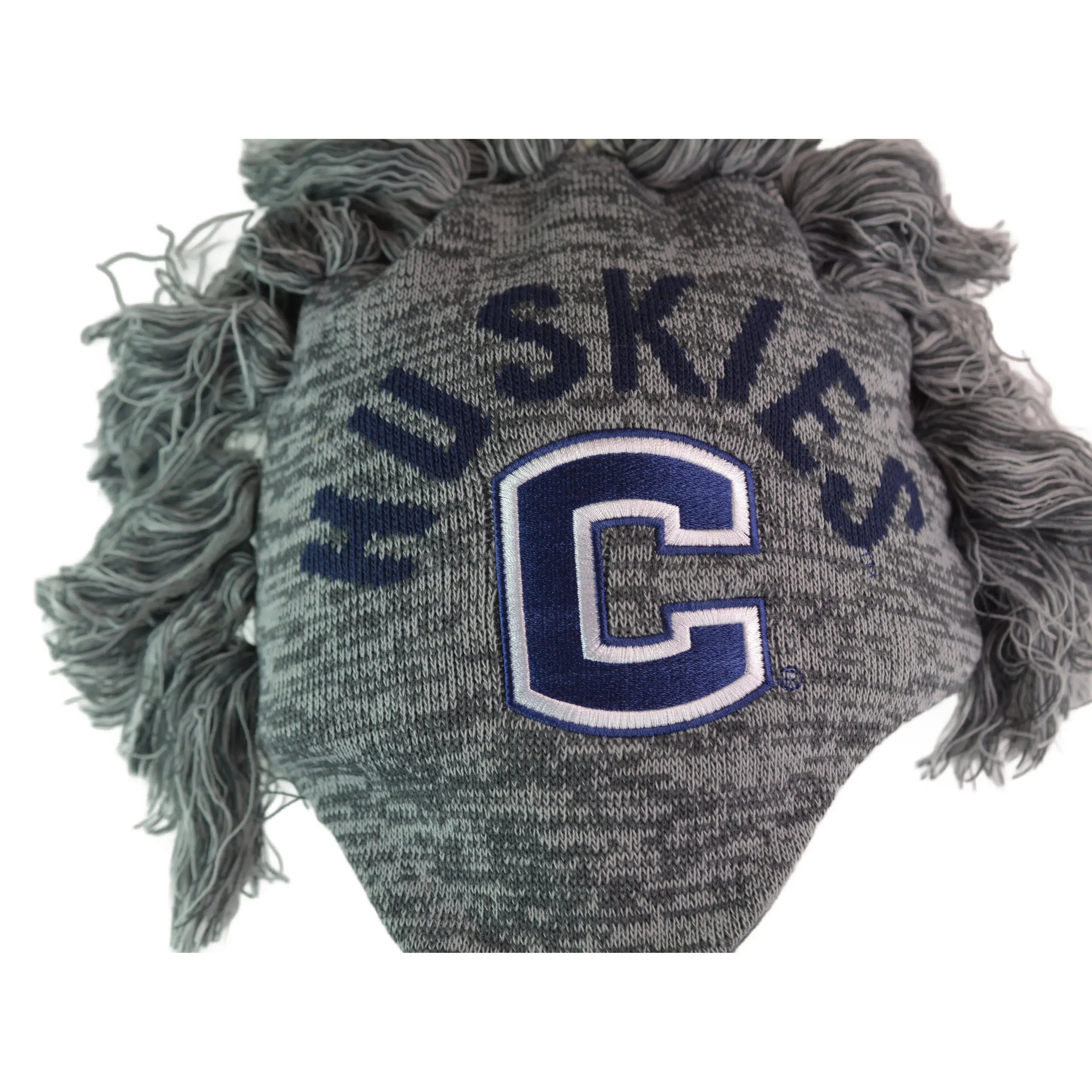 Connecticut UConn Huskies NCAA Mohawk-Style Gray Winter Beanie