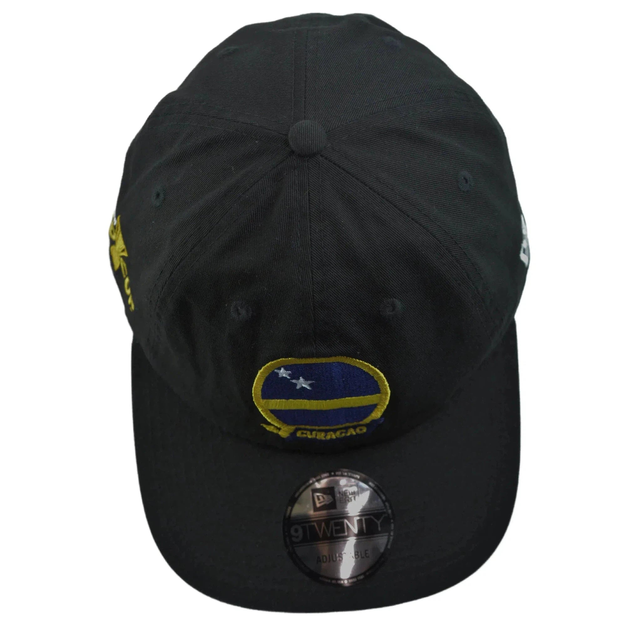 Curacao Gold Cup Concacaf International Football Team Black Relaxed Fit Soccer Hat