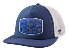St. Louis Blues Fanatics NHL 2 Tone Foam Front Patch Trucker Snapback Hat