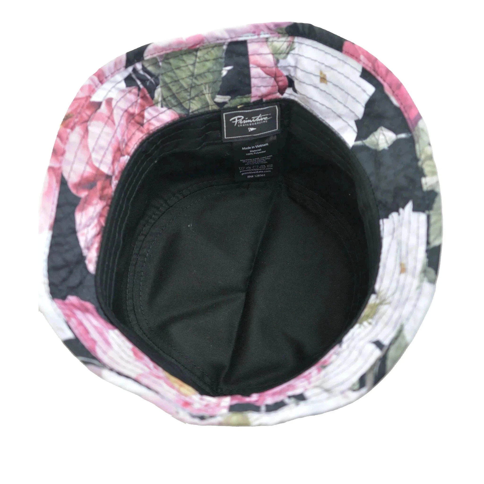 Primitive Eden Floral Skate Hat, Fishing Cap Skater Bucket Hat