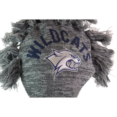 UNH New Hampshire Wildcats NCAA Mohawk-Style Gray Winter Beanie