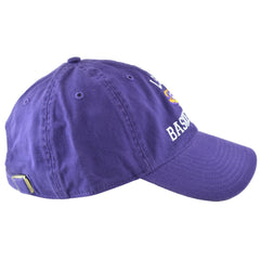 LSU Tigers Basketball NCAA Team Clean Up Adjustable Purple Hat by '47