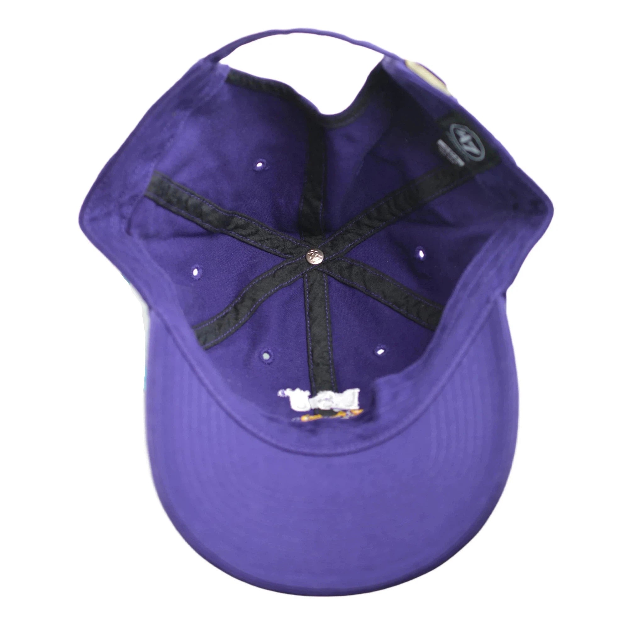 LSU Tigers Basketball NCAA Team Clean Up Adjustable Purple Hat by '47