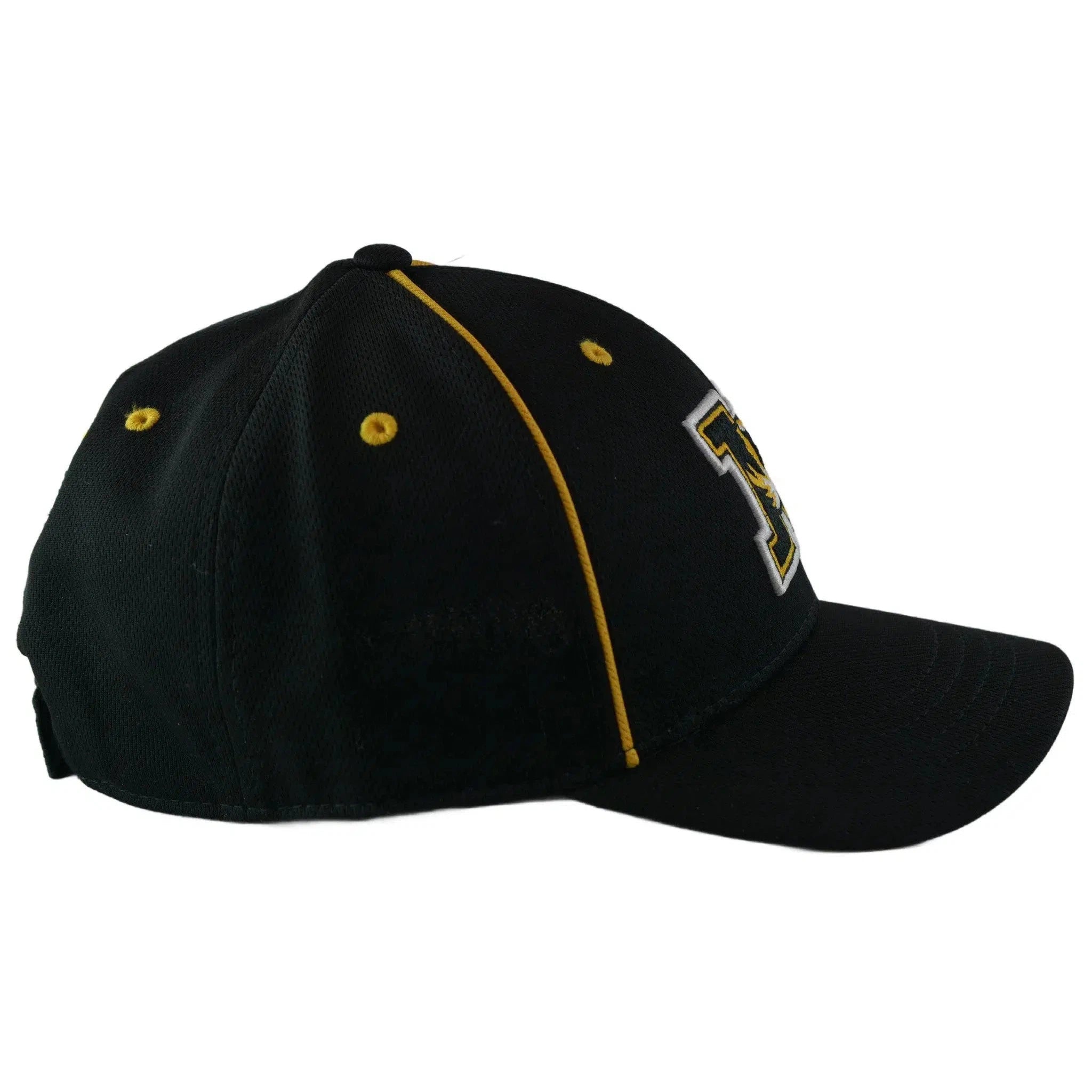 Missouri Tigers Mizzou NCAA Team Logo Mens Adjustable Black Hat by NCAA Signatures