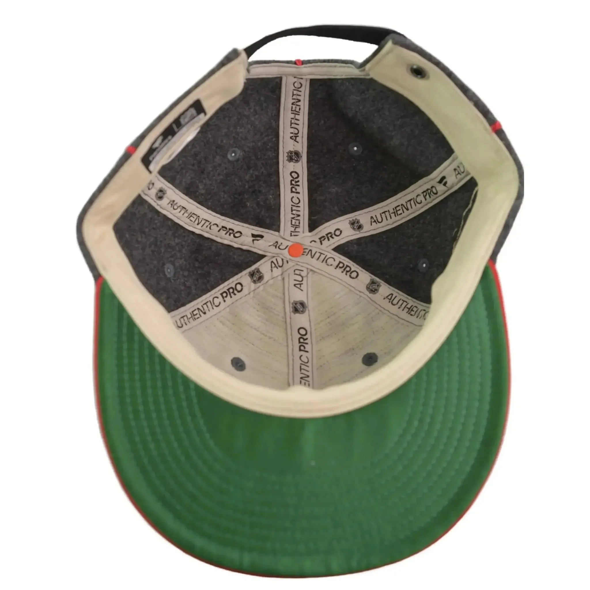 Fanatics Chicago Blackhawks Winter Classic Heather Gray Strap-Back Hat