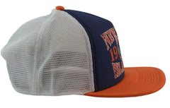 New York Islanders Fanatics NHL Heritage Team Foam Trucker Hat – Blue & Orange