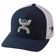Hooey Dallas Cowboys Flex Fit NFL Trucker Hat – Navy & White