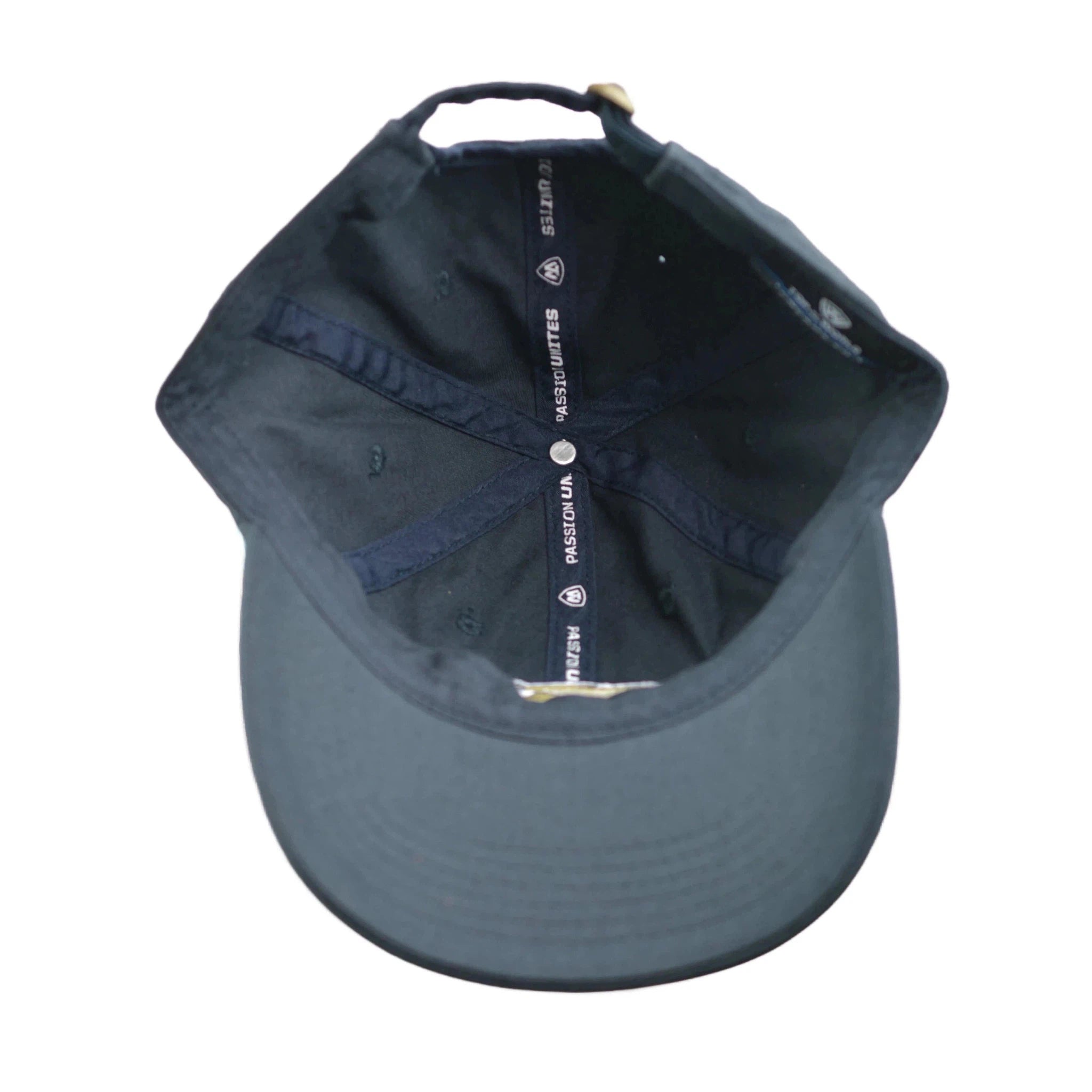 Oral Roberts Golden Eagles Relaxed Fit Men's Gray Adjustable Dad Hat by Top of the World