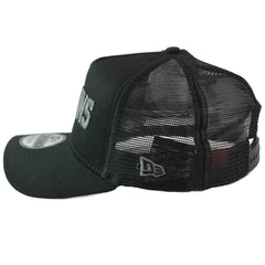 Cleveland Browns New Era x Alpha Industries Black Men's 9FORTY Trucker Snapback Hat