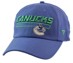Vancouver Canucks Fanatics Team Authentic Pro NHL Rinkside Adjustable Hat
