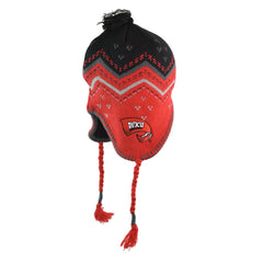 WKU Western Kentucky Hill toppers NCAA Team Logo Beanie with Ear Flaps and Tassels