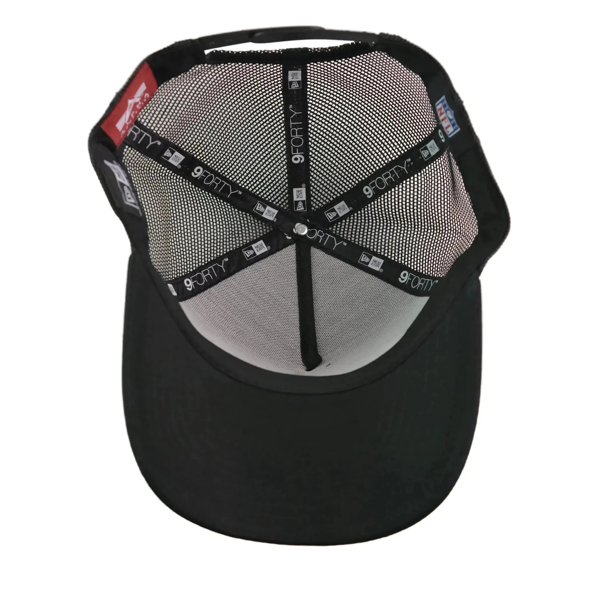 Cleveland Browns New Era x Alpha Industries Black Men's 9FORTY Trucker Snapback Hat