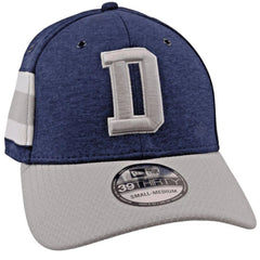 Dallas Cowboys New Era 39THIRTY Onfield NFL D Logo Striped 2 Tone Football Hat