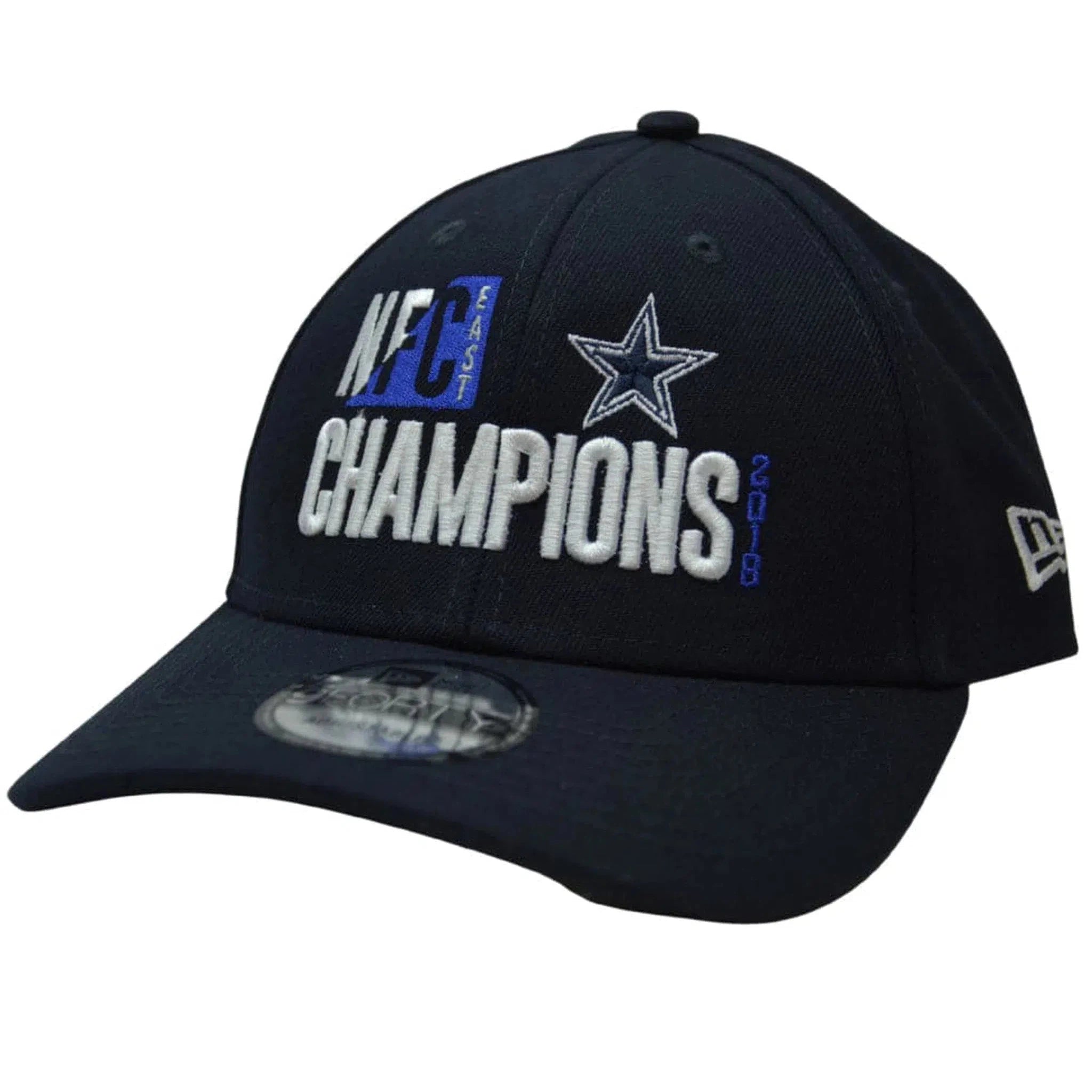 Dallas Cowboys New Era 9FORTY 2018 NFC East Champions Adjustable NFL Team Hat