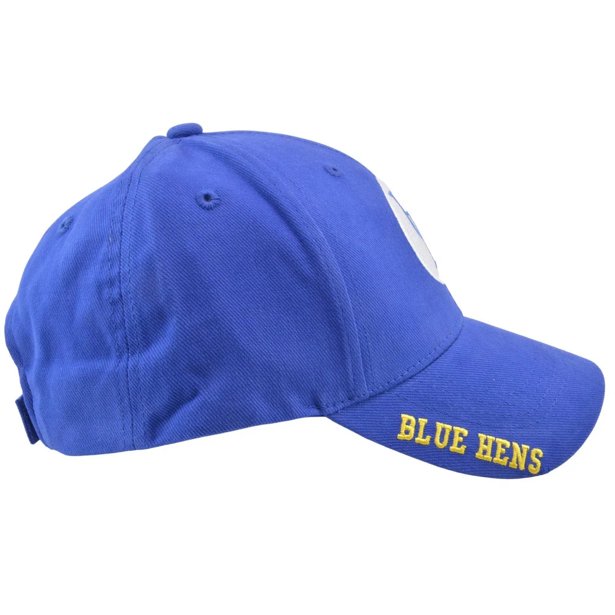 Delaware Fightin' Blue Hens NCAA Russell Athletic Blue Team Logo Adjustable Hat