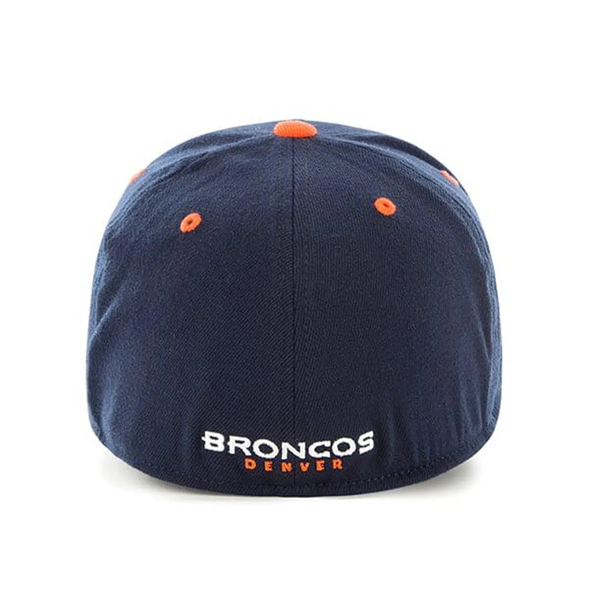 Denver Broncos NFL Navy Kick Off Contender Stretch Fit Hat Size L/XL