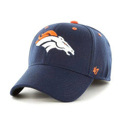 Denver Broncos NFL Navy Kick Off Contender Stretch Fit Hat Size L/XL