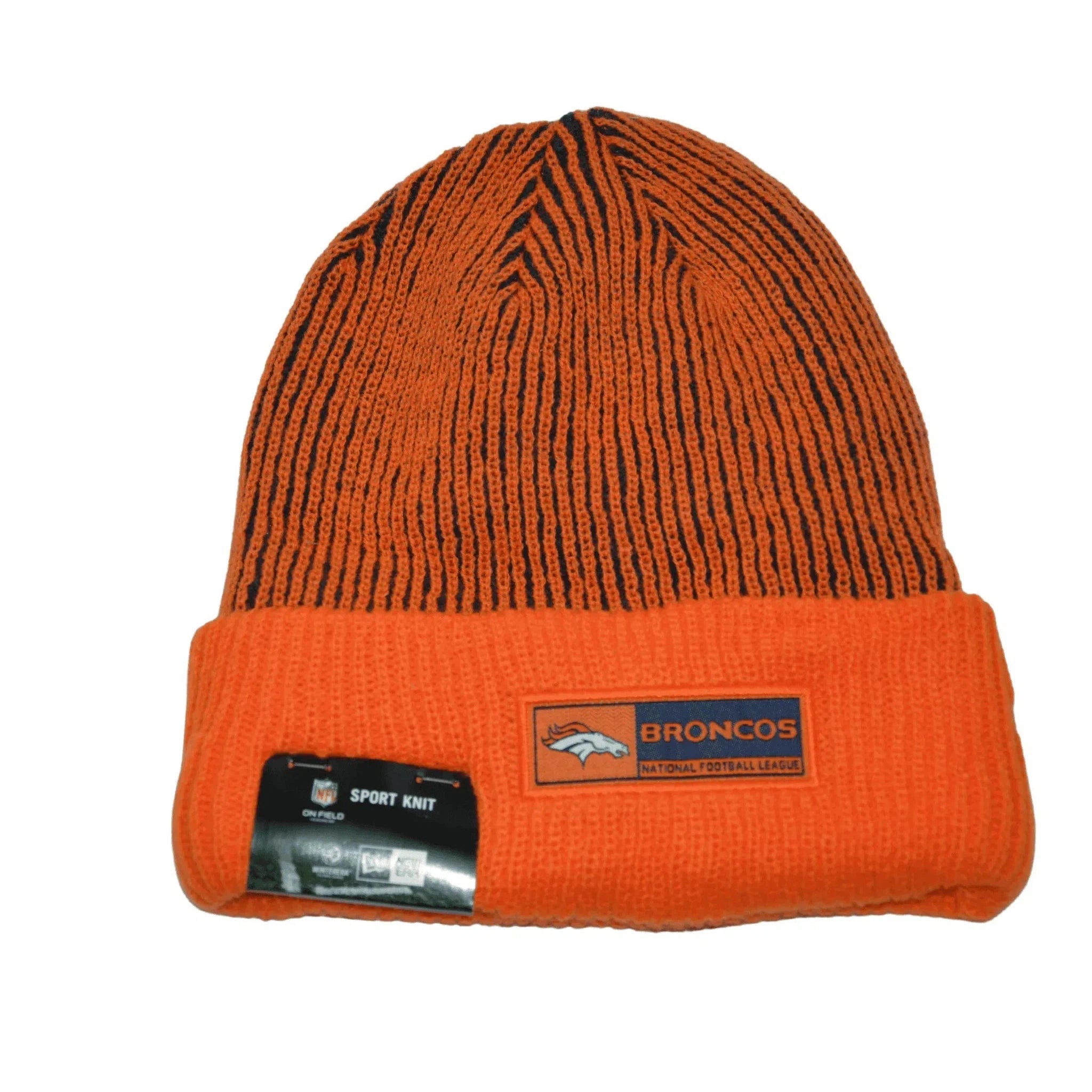 Denver Broncos New Era NFL Football Tech Sport Knit Cuffed Beanie Winter Hat