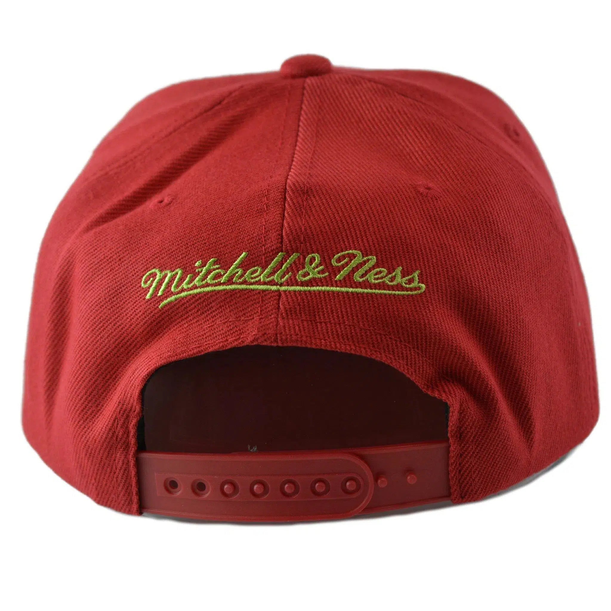 Detroit Pistons NBA Reverse Grinch Men's Basketball Snapback Cap Flat bill Hat by Mitchell & Ness