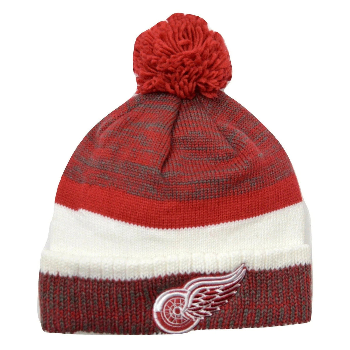 Detroit Red Wings Reebok KR68Z NHL Knit Beanie Pom Pom Winter Hat