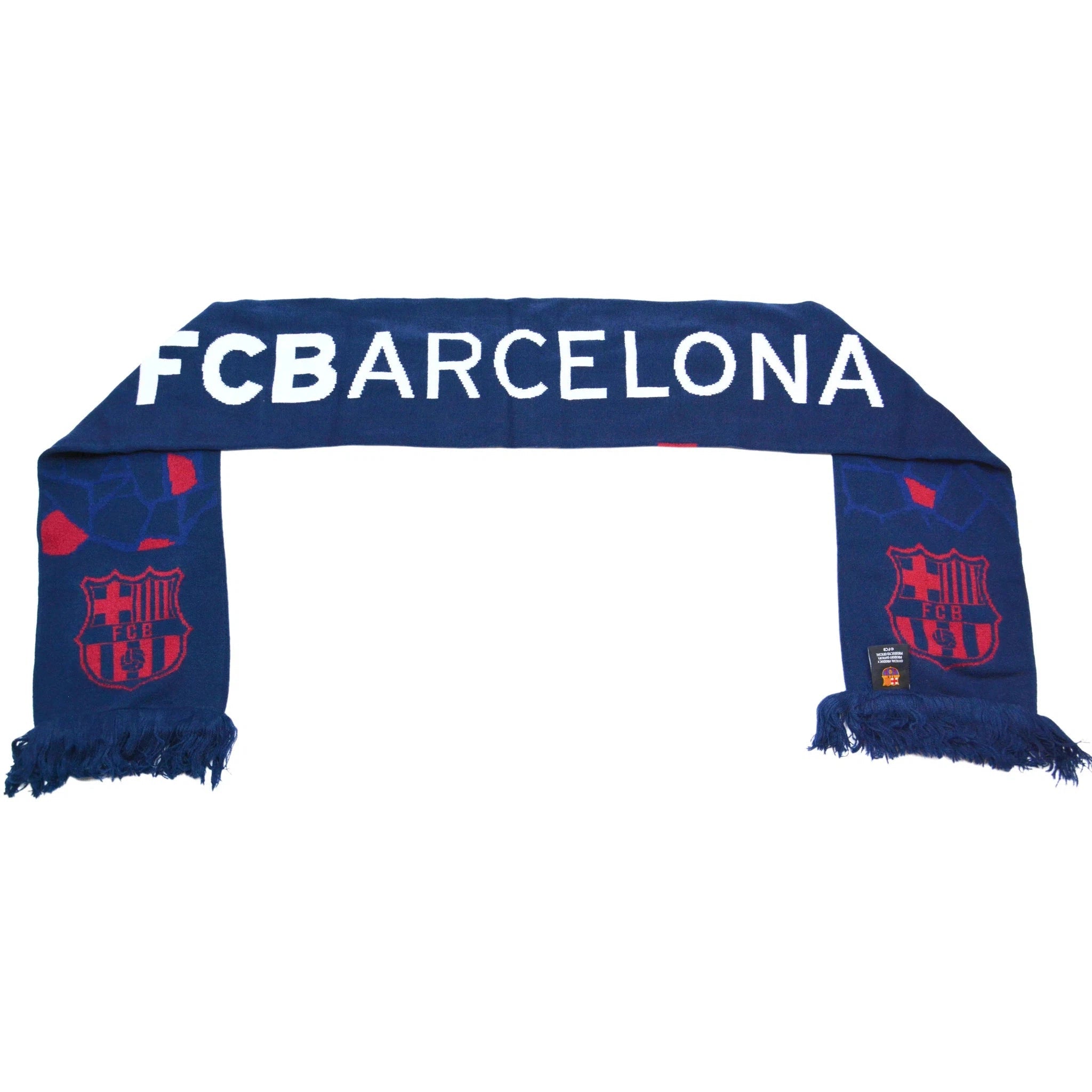 FC Barcelona International Soccer Team Knit Winter Futbol Scarf