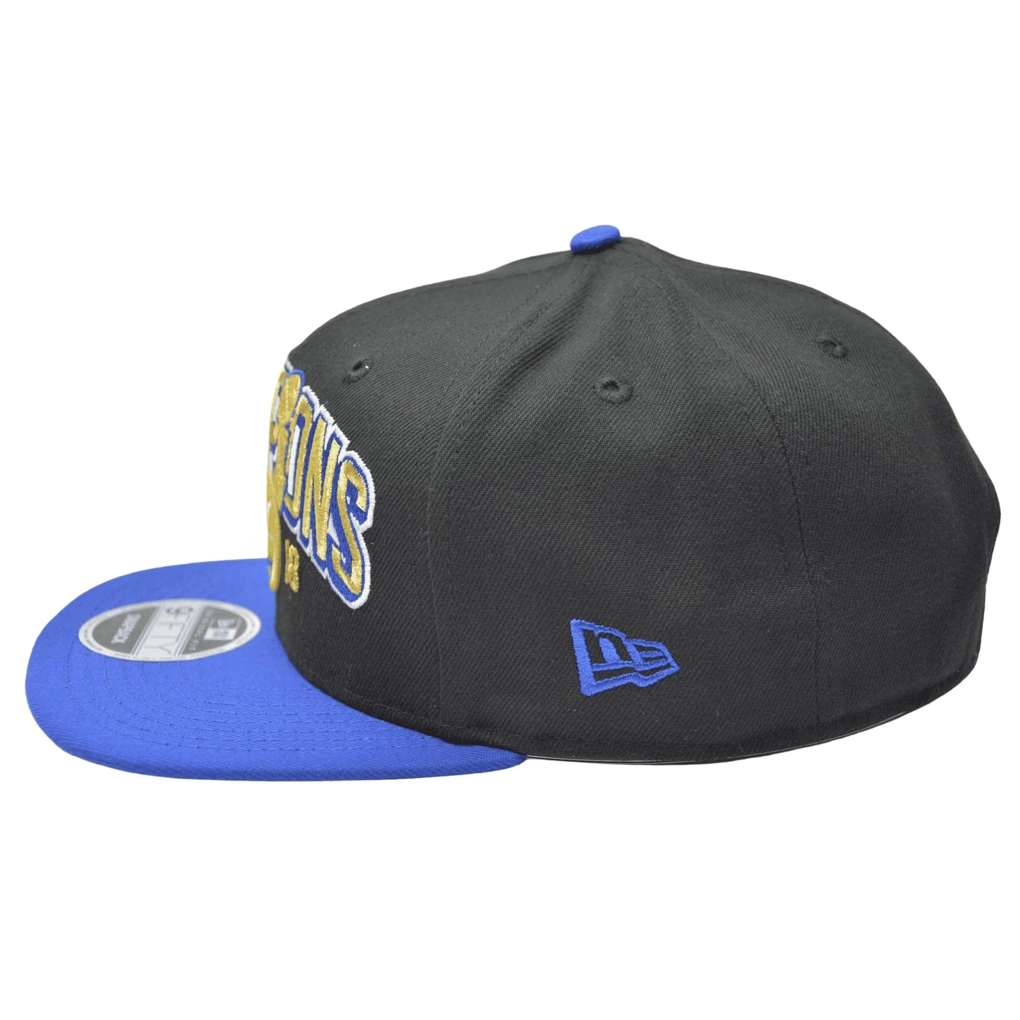 Golden State Warriors NBA 18 Champions 9FIFTY Flat Bill Snapback Hat by New Era