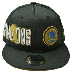 Golden State Warriors NBA 2017 Champions 9FIFTY Flat Bill Snapback Hat by New Era