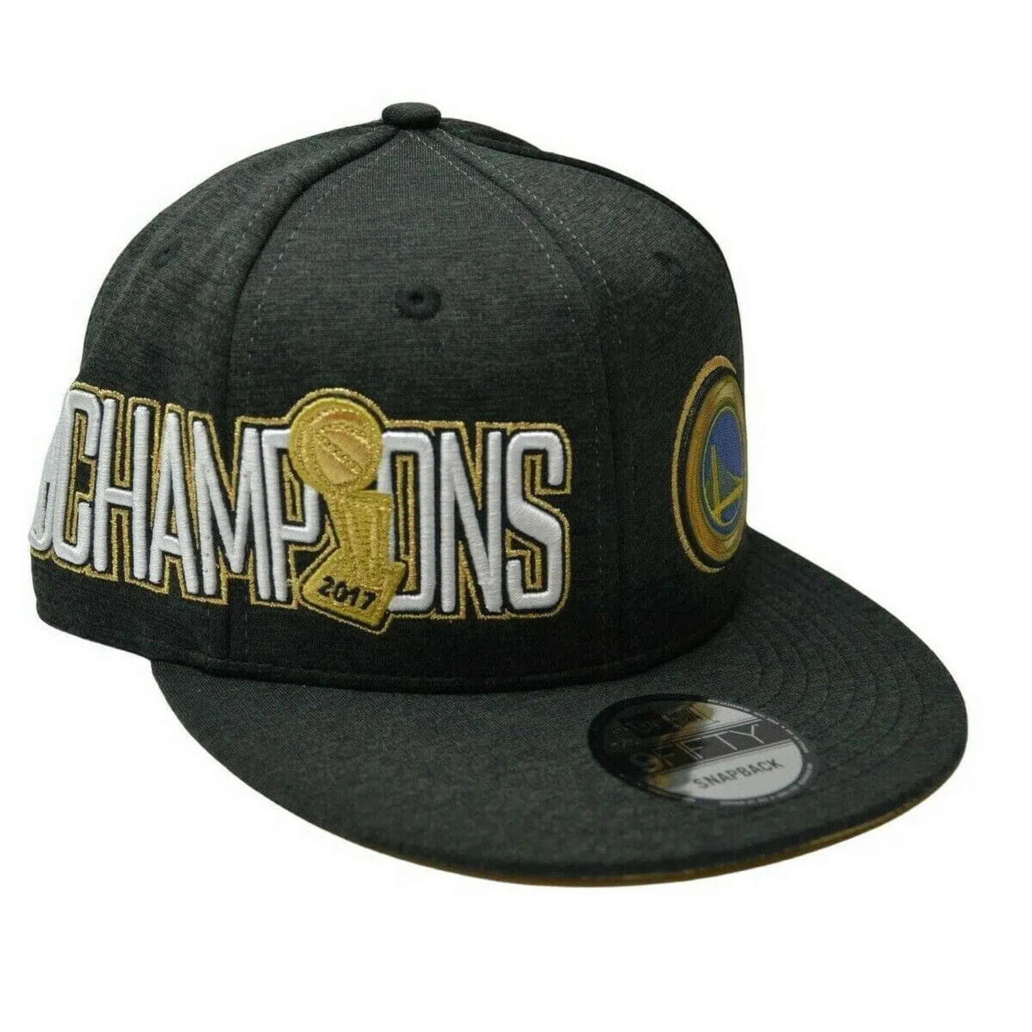 Golden State Warriors NBA 2017 Champions 9FIFTY Flat Bill Snapback Hat by New Era