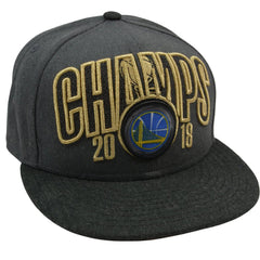 Golden State Warriors NBA Champions 9FIFTY Gray Snapback Hat by New Era