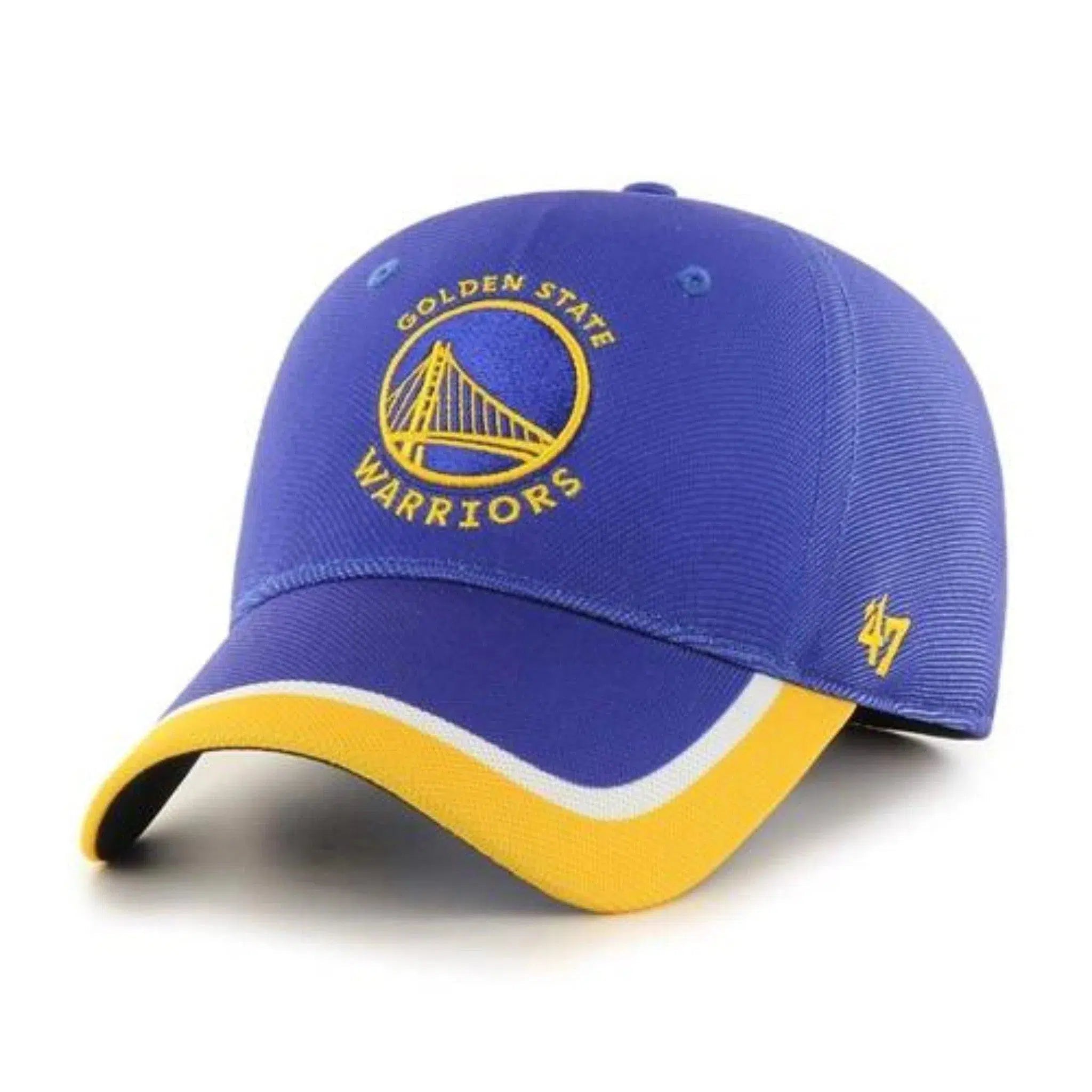 Golden State Warriors Solo Stretch Fit Cap Blue Basketball Hat