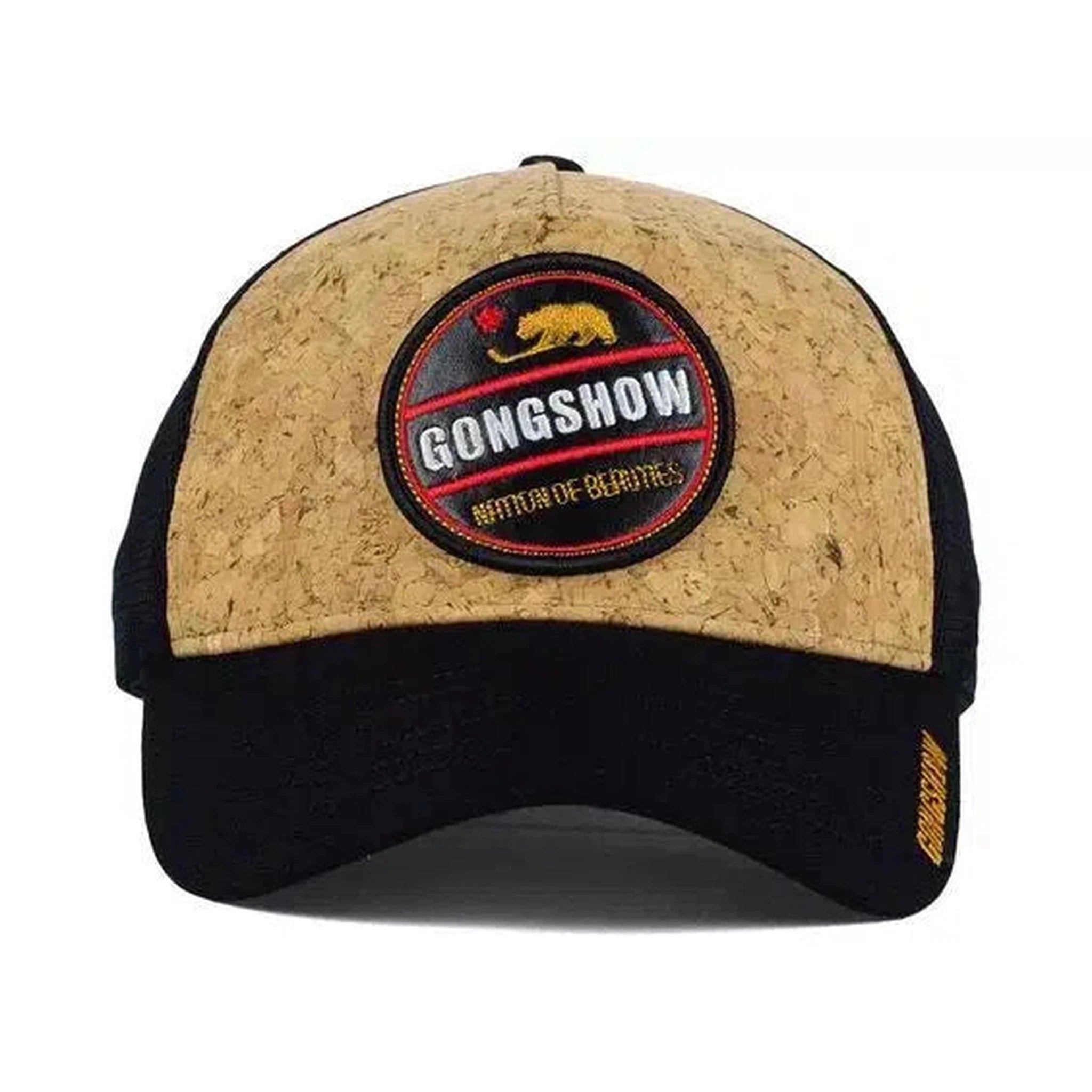 Gongshow Hockey Northern Dangles Meshback Black & Cork Adjustable Hockey Hat