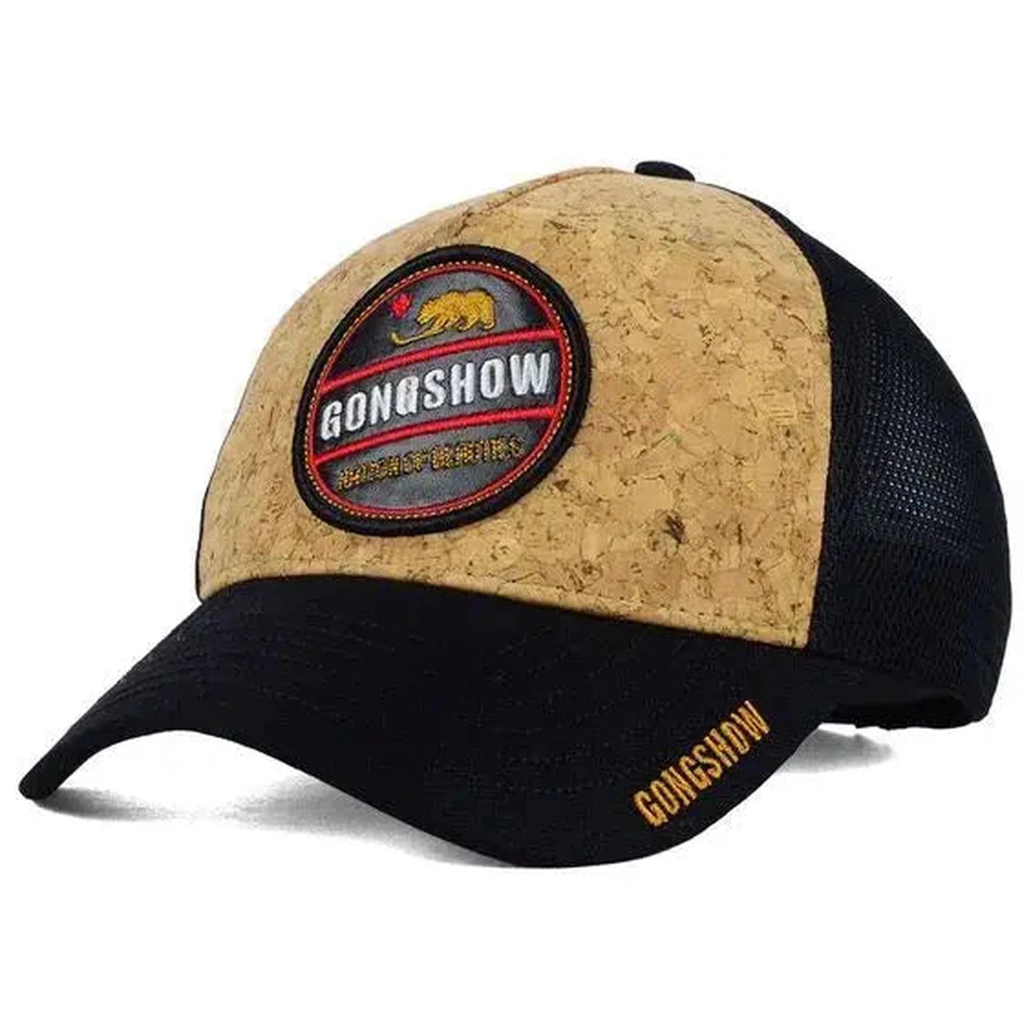 Gongshow Hockey Northern Dangles Meshback Black & Cork Adjustable Hockey Hat