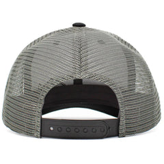Great Outdoors Wild Mountain Black & Gray Snapback Cap Trucker Hat
