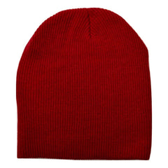 Grenade Thunder Dome Red Long Ribbed Knit Beanie Toque Style Winter Hat