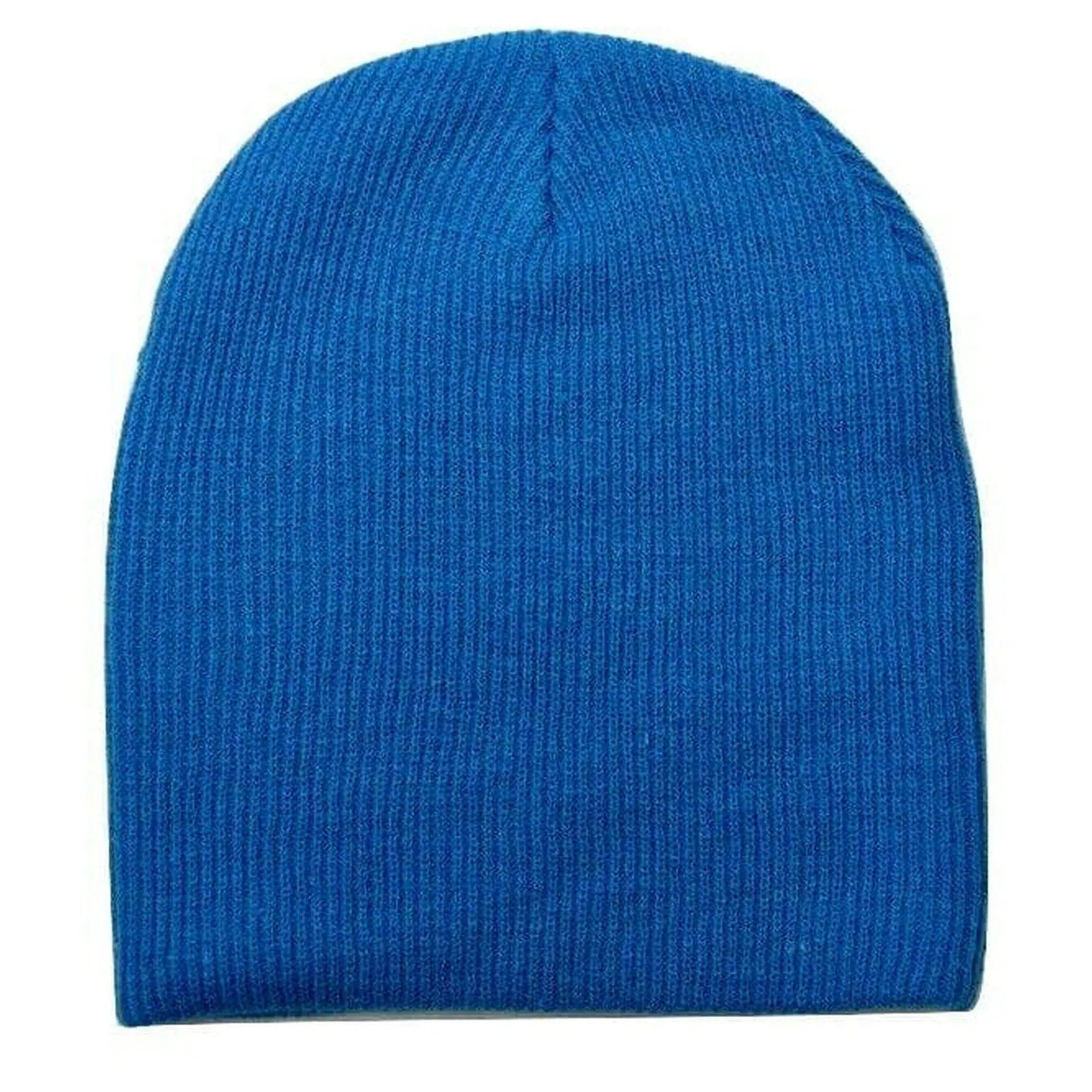 Grenade Thunderdome Blue Long Ribbed Knit Beanie Toque Style Winter Hat