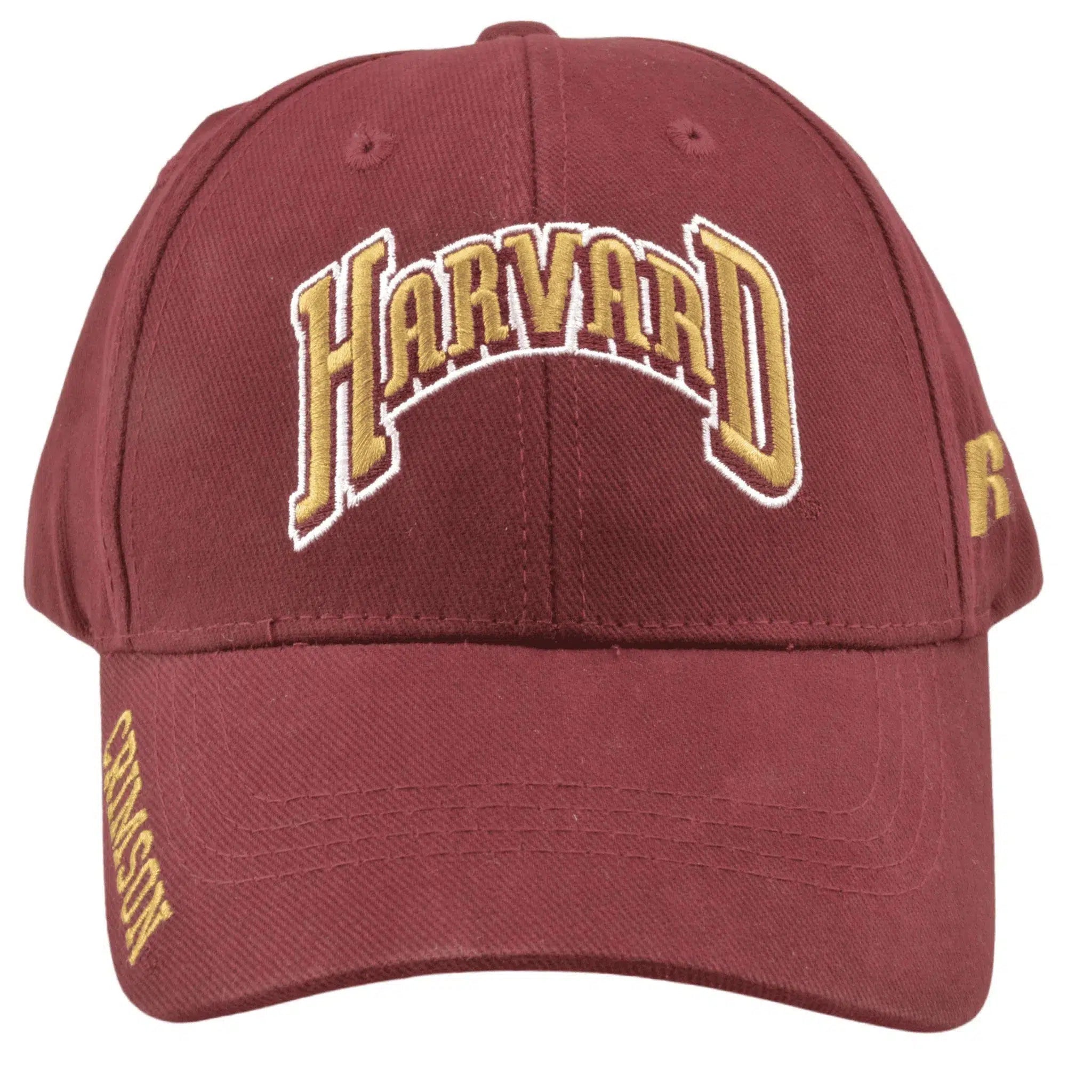 Harvard Crimson NCAA Russell Athletic Red Team Logo Adjustable Hat