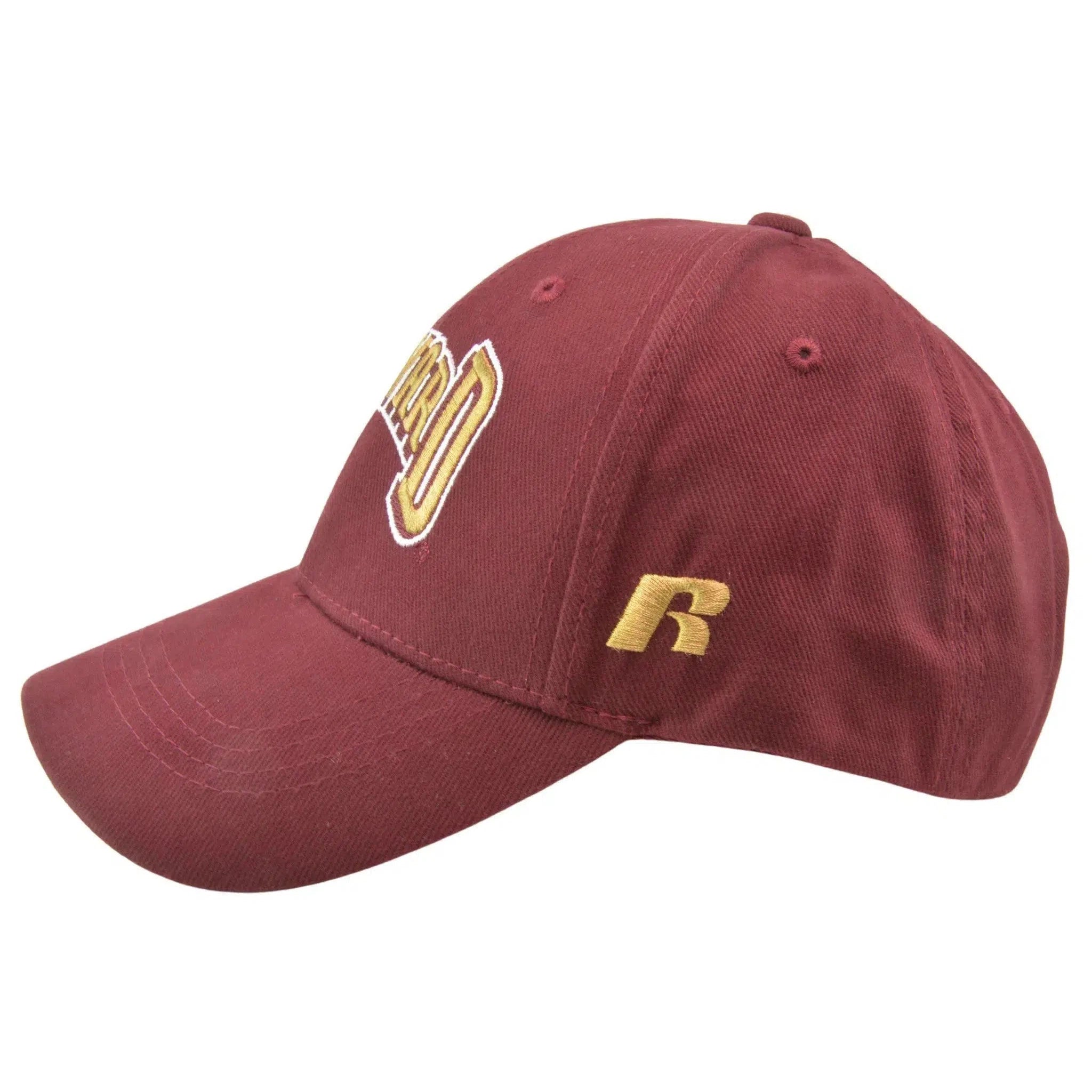 Harvard Crimson NCAA Russell Athletic Red Team Logo Adjustable Hat