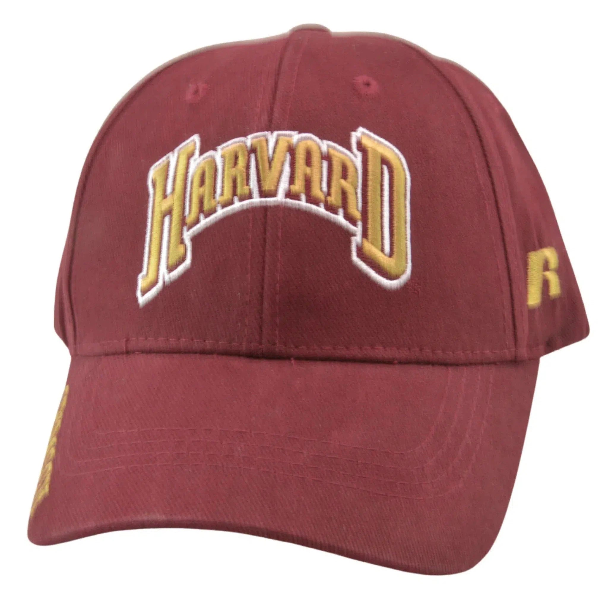 Harvard Crimson NCAA Russell Athletic Red Team Logo Adjustable Hat