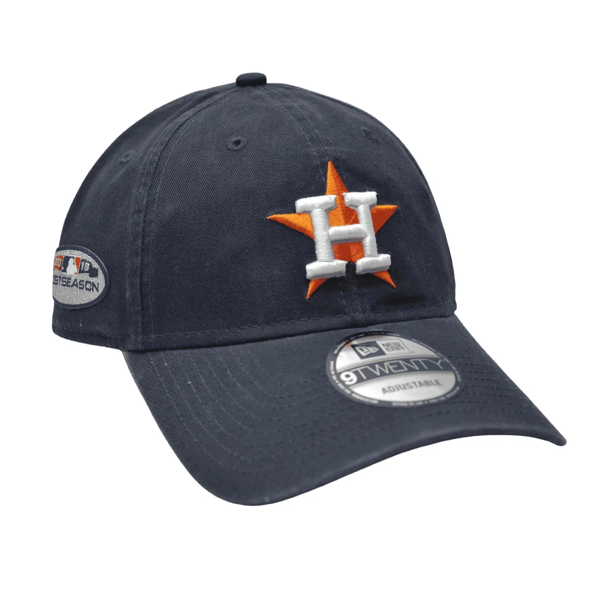 Houston Astros New Era 9TWENTY MLB Navy Blue Postseason Adjustable Hat