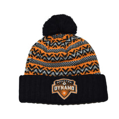 Houston Dynamo Jacked MLS Pom Pom Beanie Winter Knit Hat