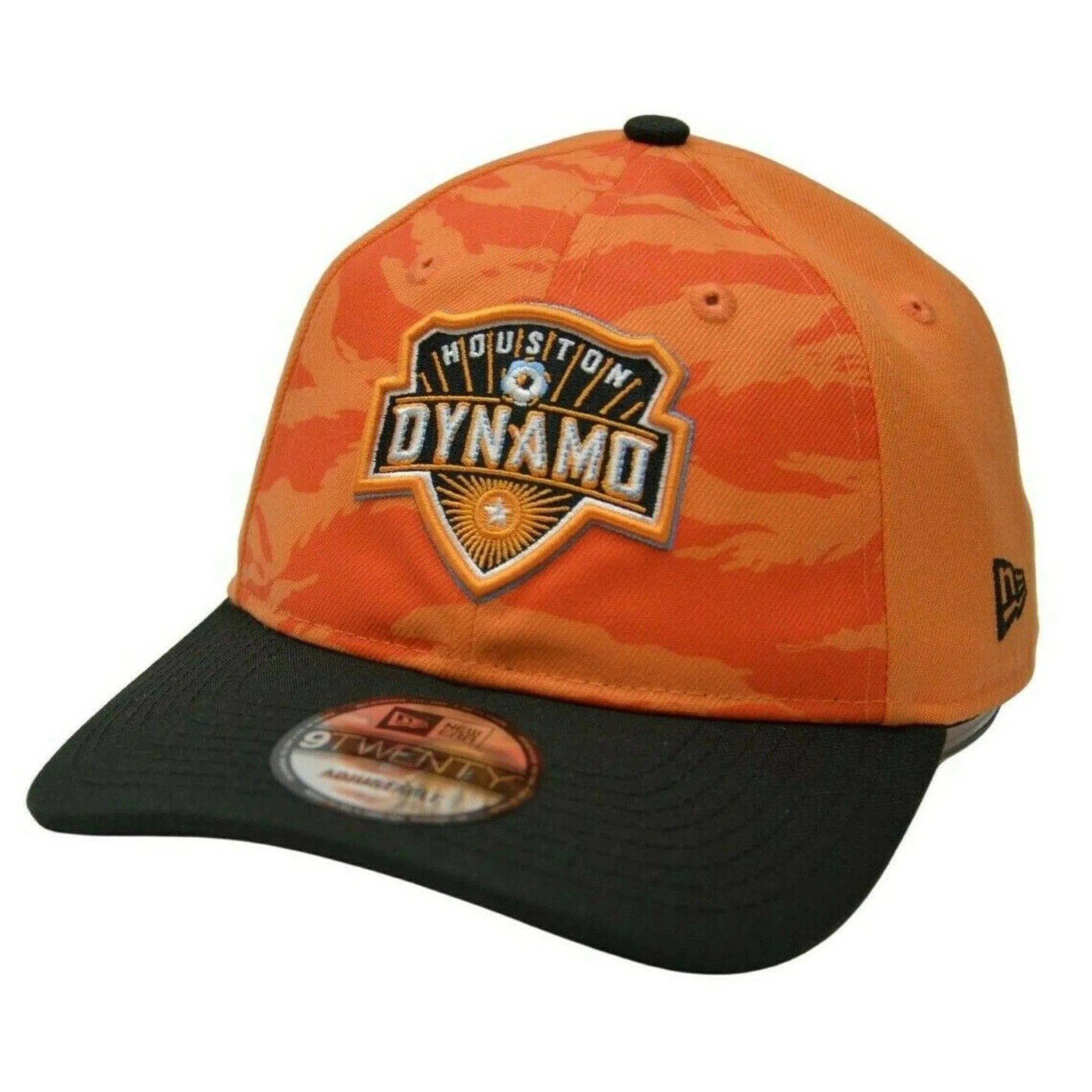 Houston Dynamo MLS Soccer Forever Orange 9TWENTY Hat Adjustable Cap