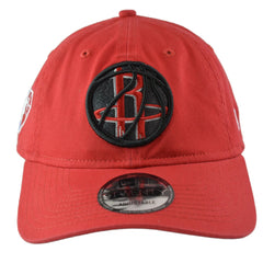 Houston Rockets NBA Draft 9TWENTY Men's Red Strapback Hat by New Era