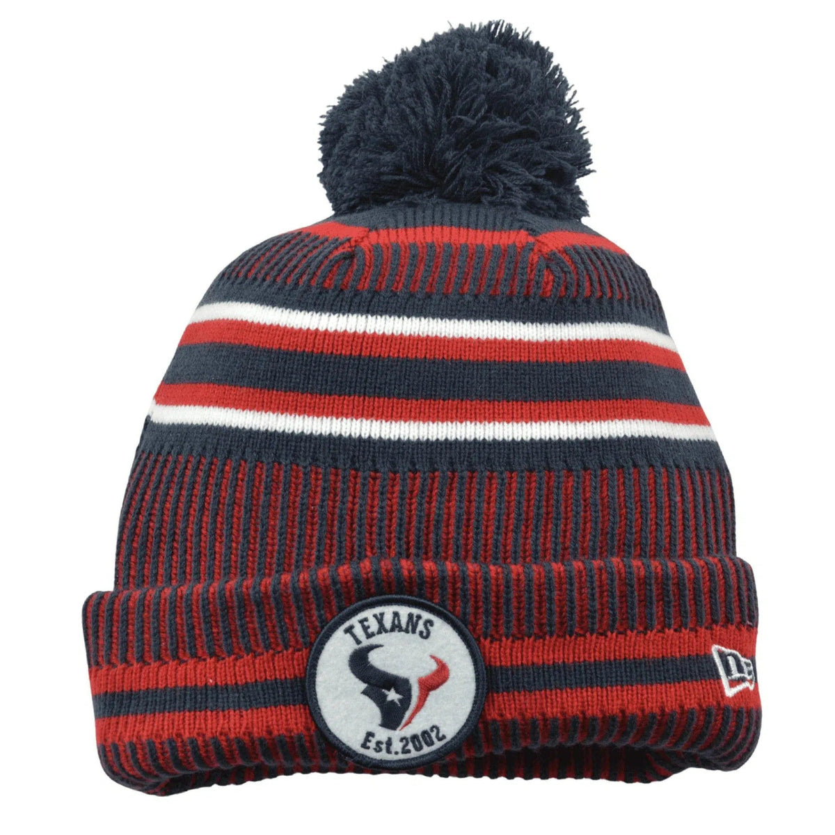 Houston Texans New Era NFL Football Team Sport Knit Pom Pom Winter Hat