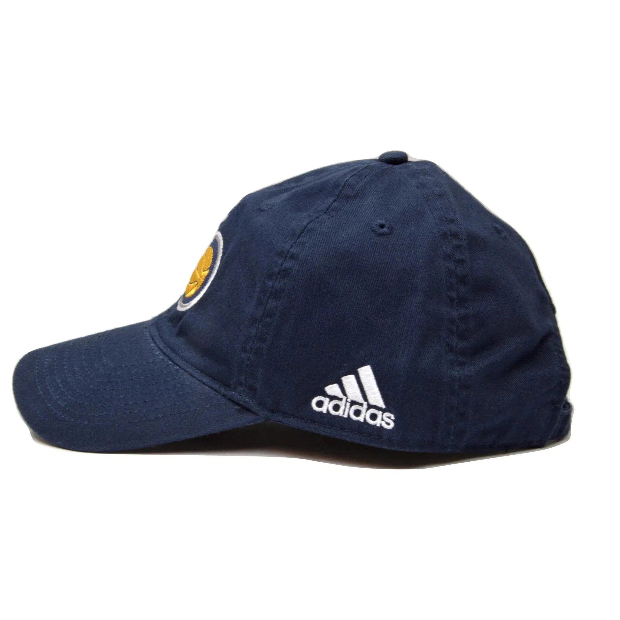 Indiana Pacers Adidas NBA Anniversary Basketball Slouch Dad Hat