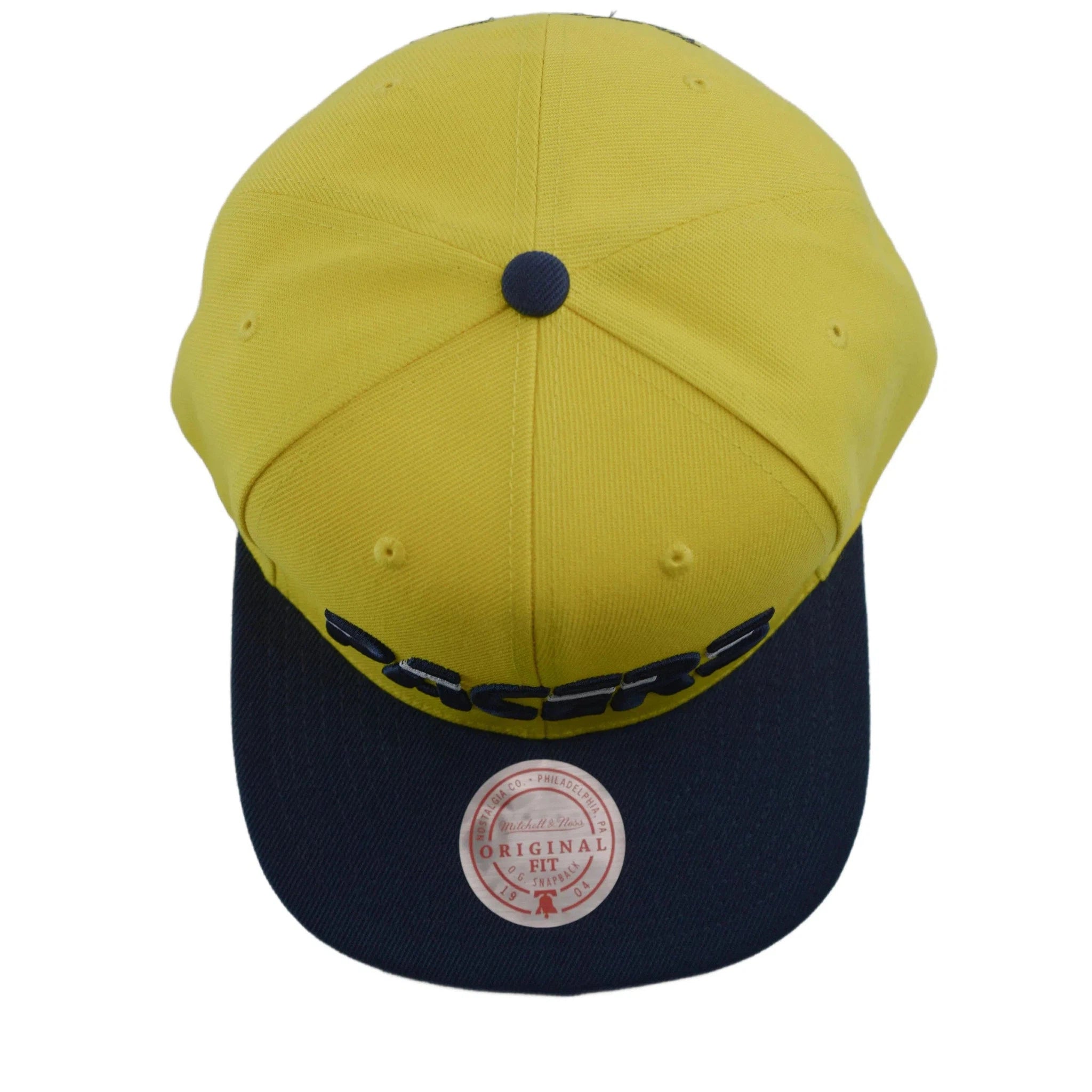 Indiana Pacers NBA Team DNA 2 Tone Men's Snapback Hat by Mitchell & Ness